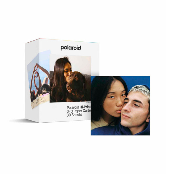 POLAROID DSC/DVC/CAM ACCESSORIES Hi Print 3x3 Paper - 30 Sheets