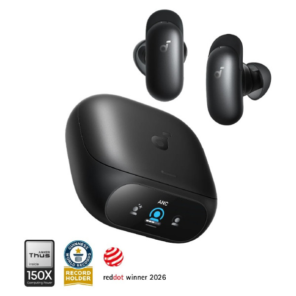 SOUNDCORE EARPHONES/HEADPHONES/EARBUDS LIBERTY 5 PRO BLACK