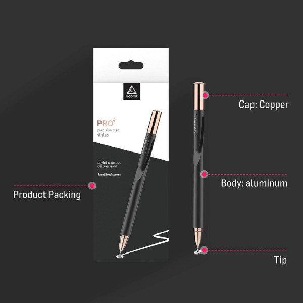 ADONIT Apple 3PP Products ADONIT JOT PRO BLK