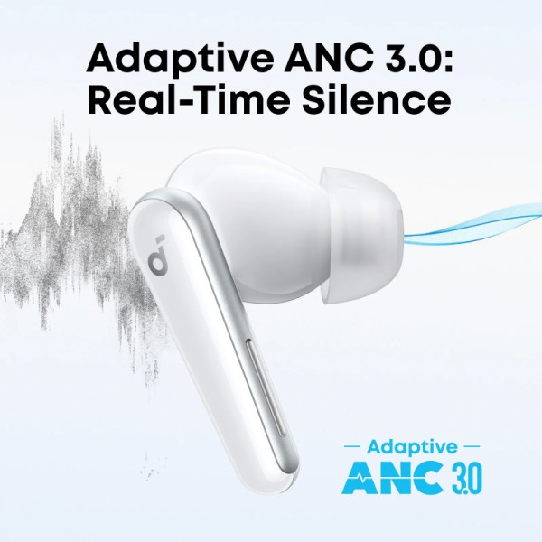SOUNDCORE EARPHONES/HEADPHONES/EARBUDS LIBERTY 5 WHITE