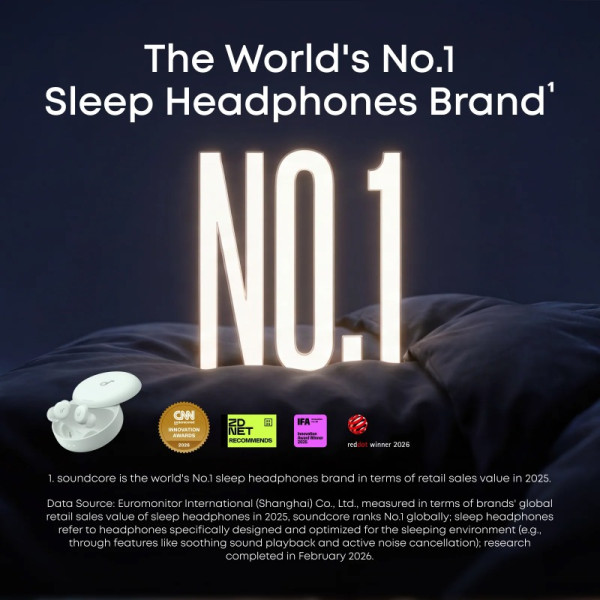 SOUNDCORE EARPHONES/HEADPHONES/EARBUDS SLEEP A30 WHITE
