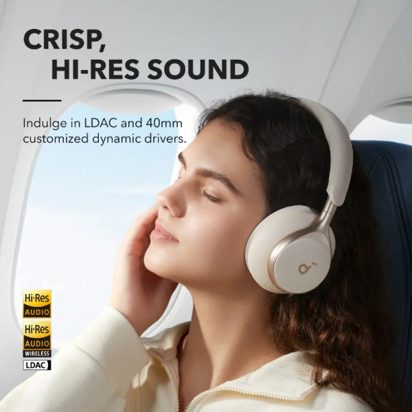 SOUNDCORE EARPHONES/HEADPHONES/EARBUDS SPACE ONE WHITE
