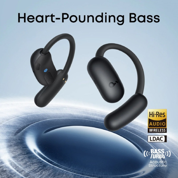 SOUNDCORE EARPHONES/HEADPHONES/EARBUDS AEROFIT 2 BLACK