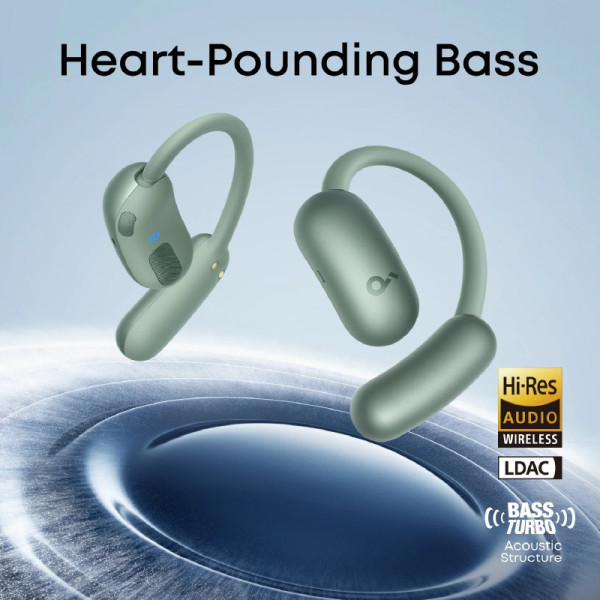 SOUNDCORE EARPHONES/HEADPHONES/EARBUDS AEROFIT 2 GREEN