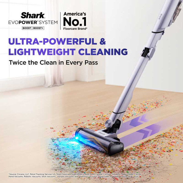 SHARK CORDLESS VACUUM  LC751SMPU