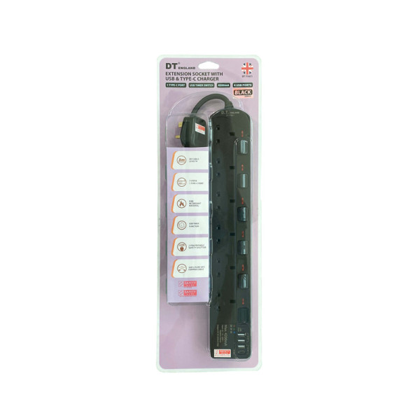 DT ENGLAND CABLE EXTENSION DT 716C1(BK)