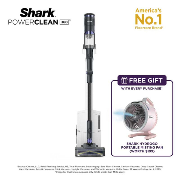 SHARK CORDLESS VACUUM  IW4271SMBK