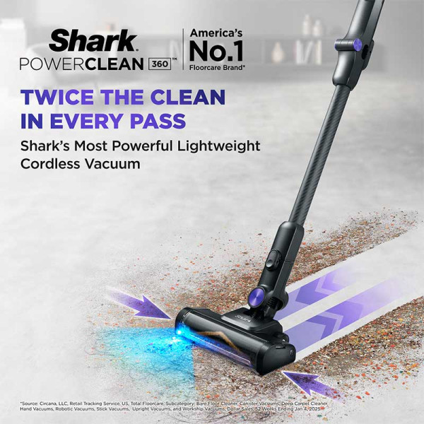 SHARK CORDLESS VACUUM  IW4271SMBK