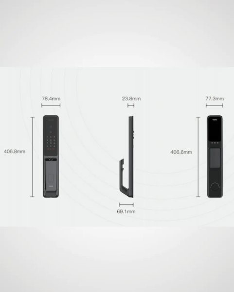 KADDAS DIGITAL LOCK Q9 BLACK