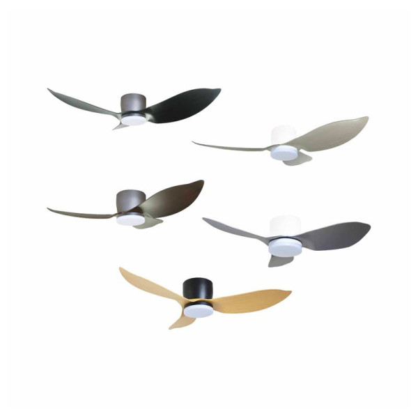 MISTRAL CEILING FAN SOLAR 46-WD/GY