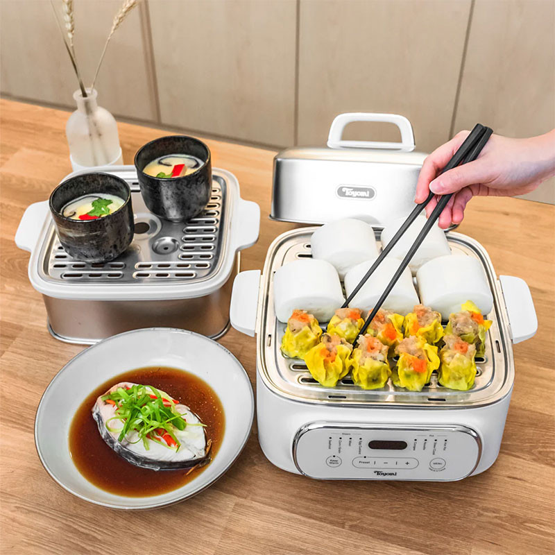 美品　Kook Box 8.0 Diamond Tail Mini TOYOMI FOOD STEAMER ST2318