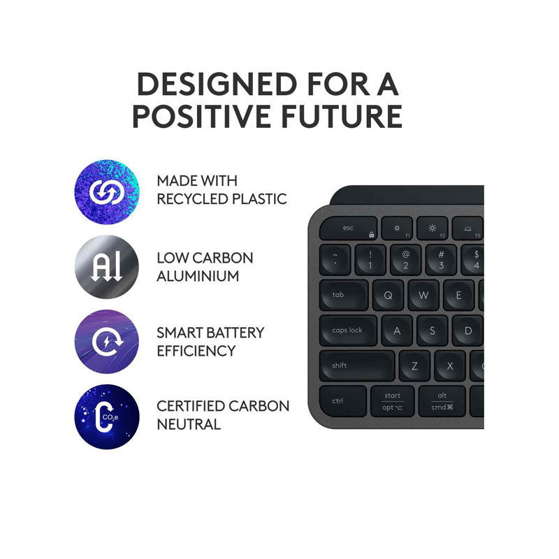 LOGITECH KEYBOARD 920-011563(MX KEYS S GRAPH)