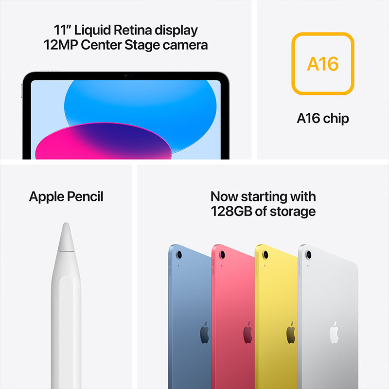 IPAD 11 11 GEN/WIFI/128GB/SILVER