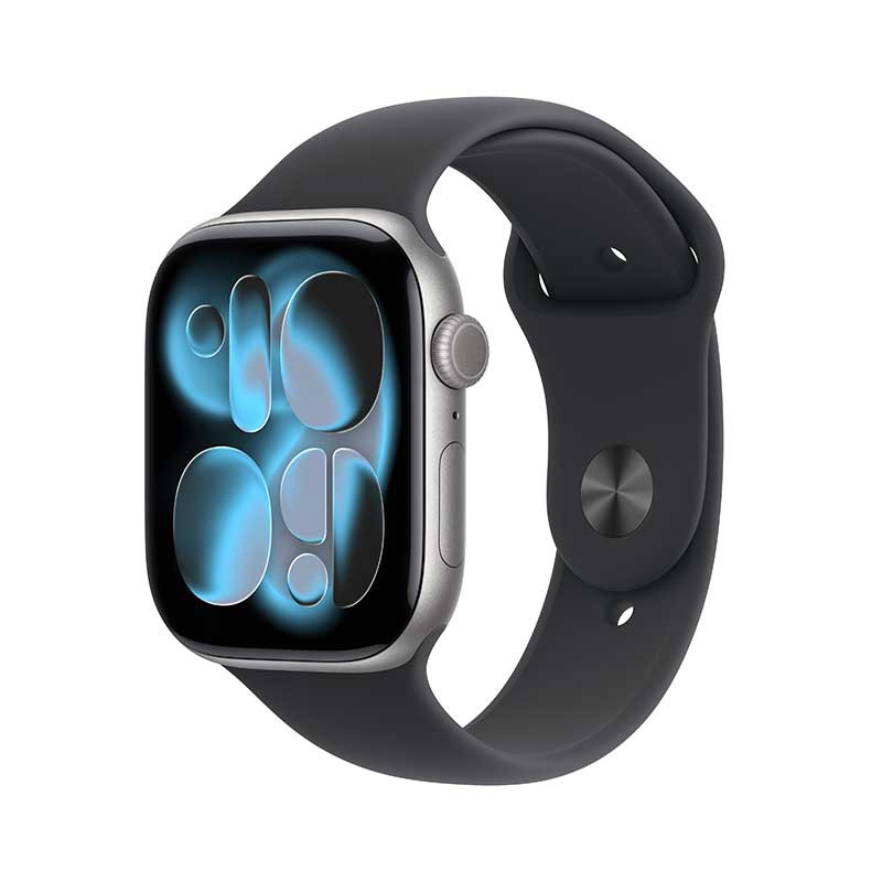 WATCH S11 GPS 46 ALU SPACE GREY S.BAND BLACK M/L