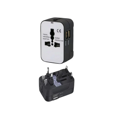 TECH UNITED ADAPTOR T202 TRAVEL ADAPTOR(2USB)