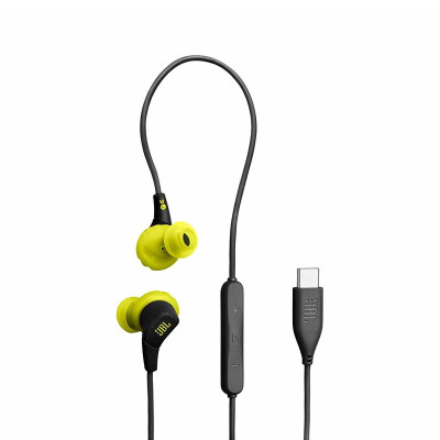 JBL EARPHONES/HEADPHONES/EARBUDS ENDURANCE RUN 3C BLKLIME