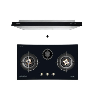 MAYER GAS RANGE PACKAGE MMGH7731HI+MMSI900LEDHS