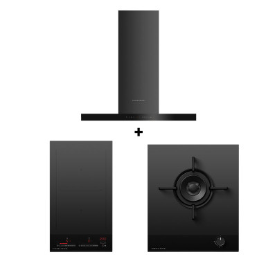 FISHER & PAYKEL GAS RANGE PACKAGE CI302DTB4+CG451DLPGB4HC90DCBB4