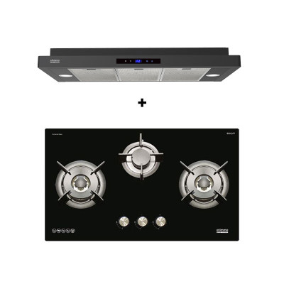 OTIMMO GAS RANGE PACKAGE ECH5501DBK+EBH6381S