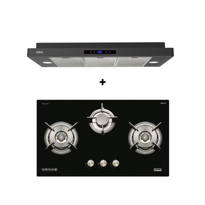 OTIMMO GAS RANGE PACKAGE EBH6391S+ECH5501DBK