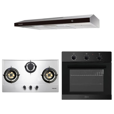 MAYER GAS RANGE PACKAGE MMSS883+MMSL902BE+MMD09