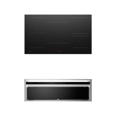 FISHER & PAYKEL GAS RANGE PACKAGE CI905ZCTPB2+HP90IDCHX4
