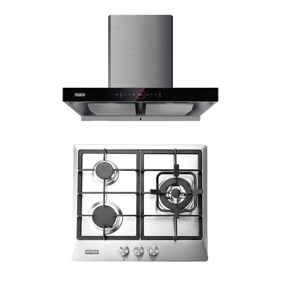 OTIMMO GAS RANGE PACKAGE ECH9208EBK+EBH3360E