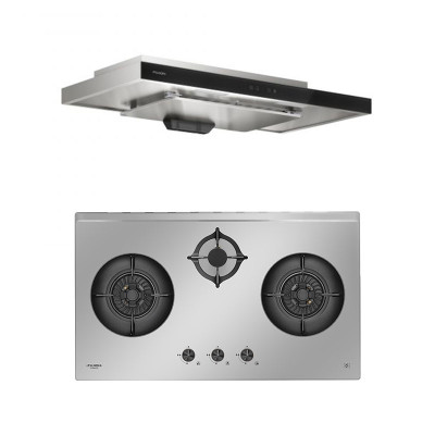FUJIOH GAS RANGE PACKAGE FH-GS6830SS+FR-MS2390R