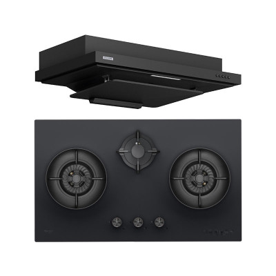 FUJIOH GAS RANGE PACKAGE FH-GS6830FGBK+FR-FS2290RP/VP