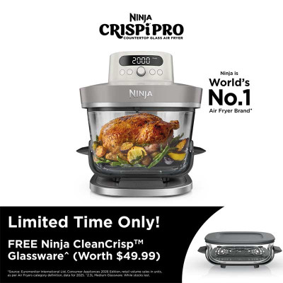 NINJA CRISPI PRO AS101SMWH-WHITE