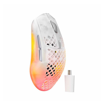 STEELSERIES MOUSE AEROX 3 WL MS GEN 2 GHOST