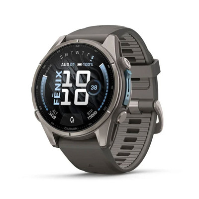 GARMIN Wearables FENIX 9 43 PEBBLE GRAY,BARE TI