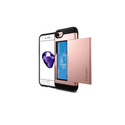SPIGEN iPhone Accessories IP7+SLIM ARMOR R.GLD