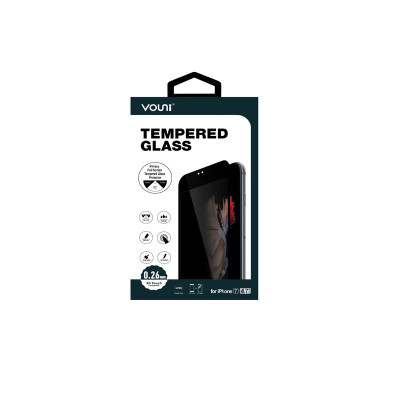 VOUNI iPhone Accessories IP7 SCN MAX SOPHIA A-B-RAY BLK
