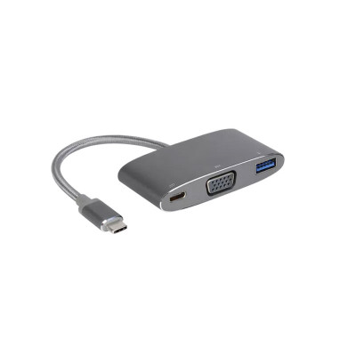 INNERGIE Cable & Adapter USBC TO VGA MULTIPORT ADPT GRY
