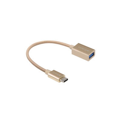 INNERGIE Cable & Adapter USBC TO A FEMALE ADPT 0.2M GLD