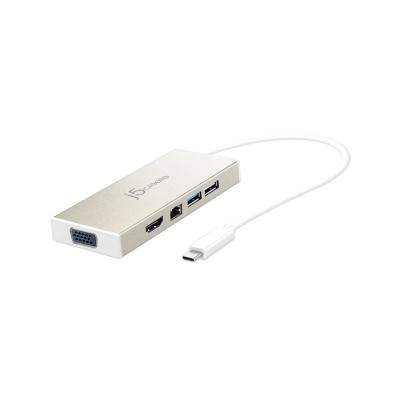 J5CREATE Cable & Adapter JCD376 (TYPE C FF MINI DOCK)