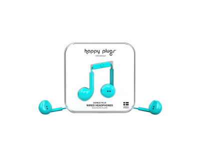 HAPPYPLUGS Audio / Headset HP EARBUD+ -TURQUOISE