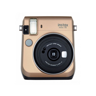 FUJIFILM INSTANT CAMERA MINI 70 DELIGHT COMBO KIT GOLD