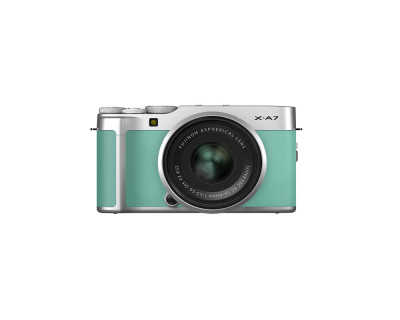 FUJIFILM INTERCHANGEABLE LENS X-A7/XC15-45 KIT MINT GREEN