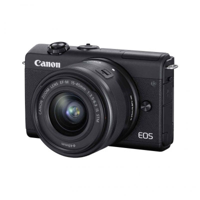 CANON MIRRORLESS CAMERA EOS M200 KIT(15-45) BLK  