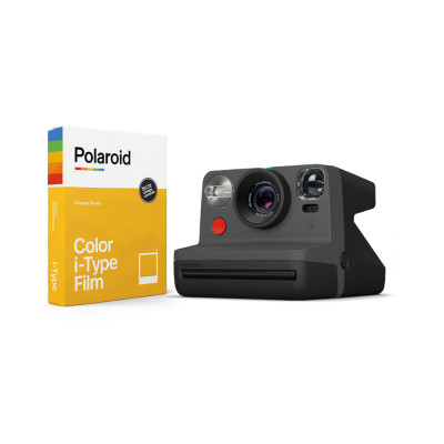 POLAROID INSTANT CAMERA Now Bundle (Black)