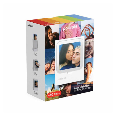 POLAROID PRINTERS Hi Print 3x3 Printer Wh+10 pcs