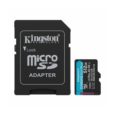KINGSTON MEMORY SD CARD / READER SDCG4/512GB