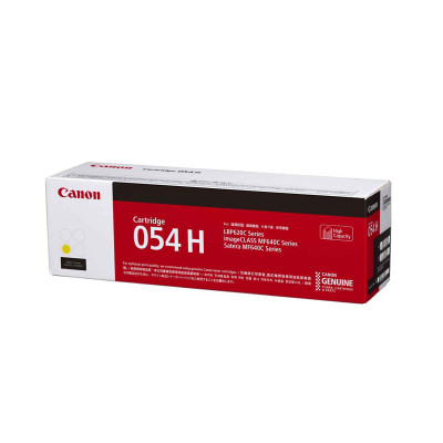 CANON CARTRIDGES CART 054H YELLOW