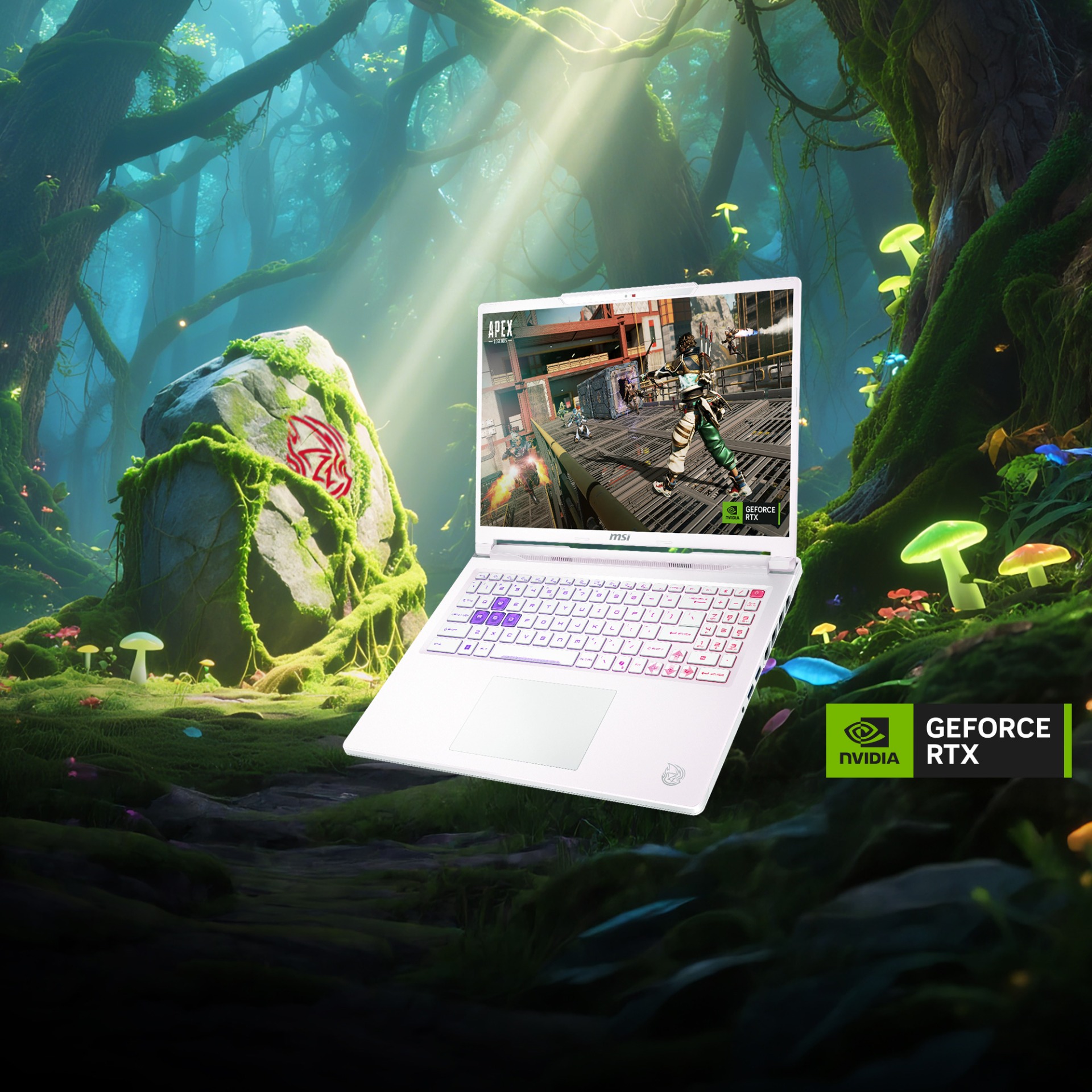 GeForce RTX 50 Series Laptop GPUs. Game Changer.