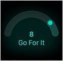 Readiness score of 8, Go For It